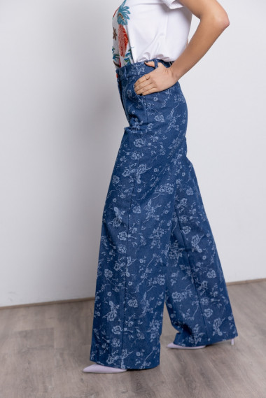 Pantalon Vaquero Ancho Algodón BMB & Co.