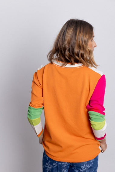 Jersey Punto Fino Con Bordado BMB & Co.