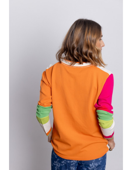 Jersey Punto Fino Con Bordado BMB & Co.