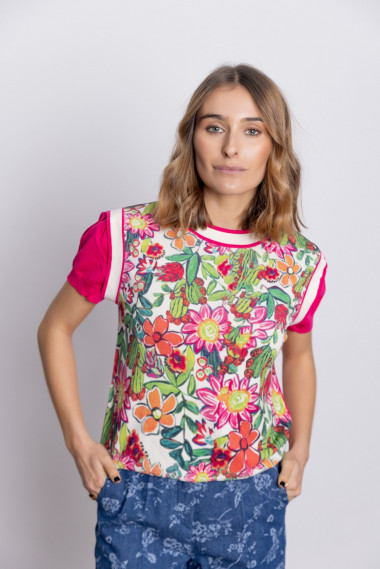 Jersey Print Flores BMB & Co.