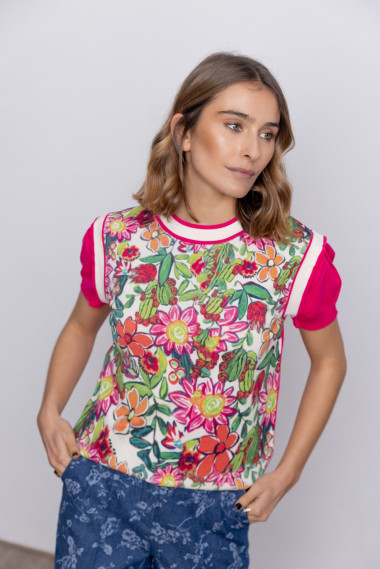 Jersey Print Flores BMB & Co.