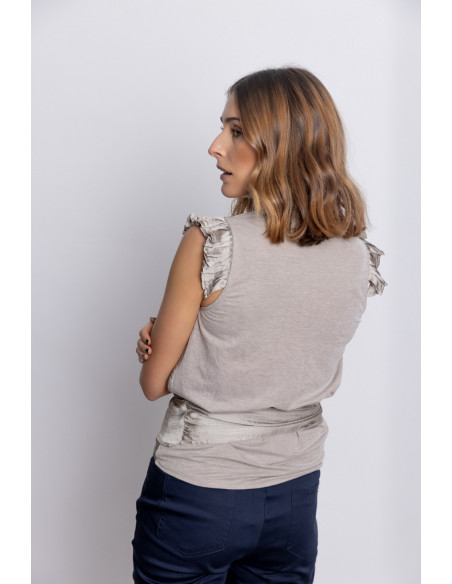 Blus Cruzada Lazada Satinada BMB & Co.