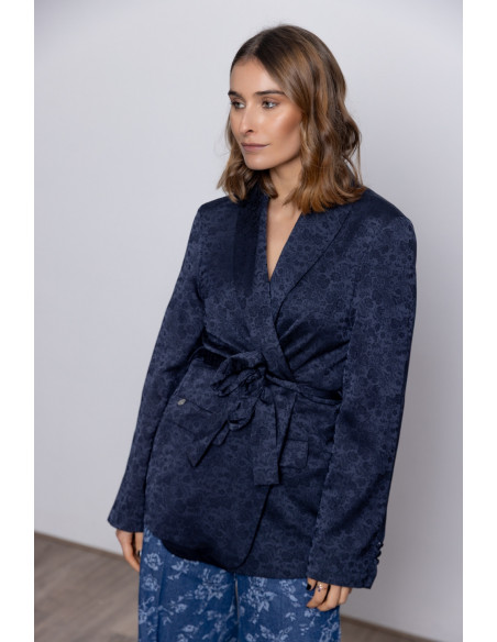 Blazer Fluida Con Cinturon BMB & Co.