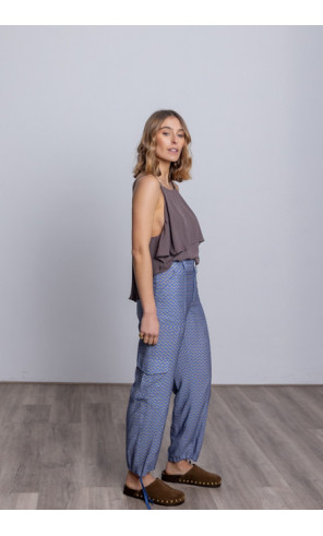 Pantalón Cargo Flores Liberty BMB & Co.