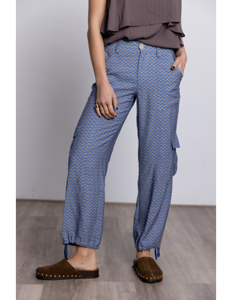 Pantalón Cargo Flores Liberty BMB & Co.