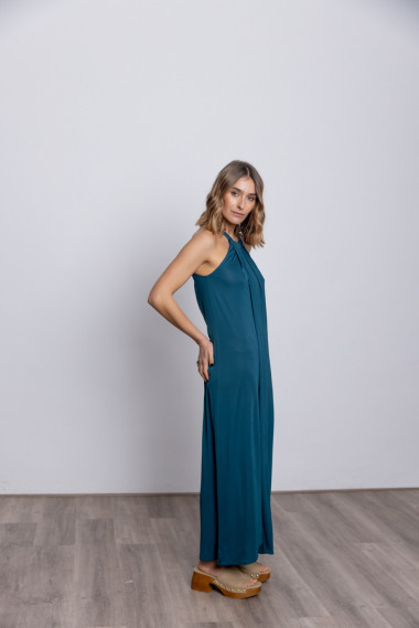 Vestido Midi Cuello Halter BMB & Co.