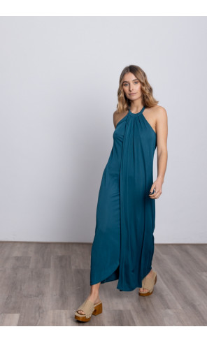 Vestido Midi Cuello Halter BMB & Co.