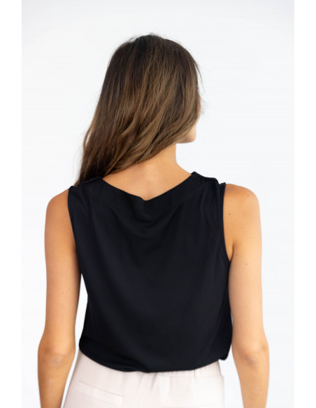 Top Sin Mangas Escote Frunce BMB & Co.