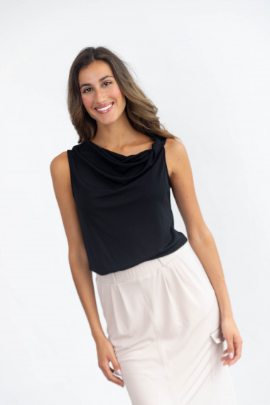 Falda Midi Beige Cargo BMB & Co.