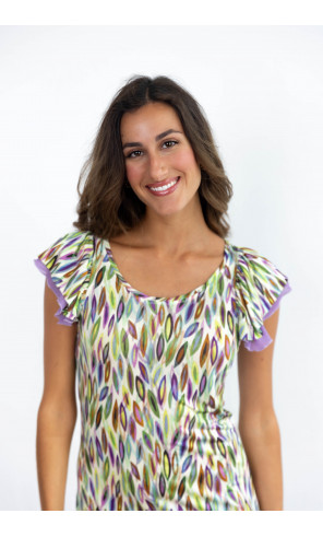 Vestido Corto Estampado BMB & Co.
