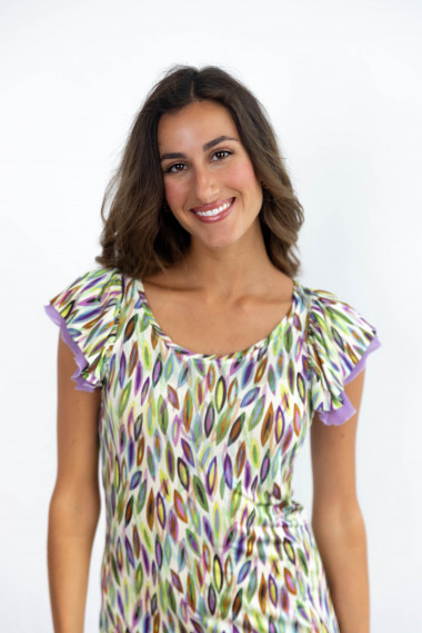Vestido Corto Estampado BMB & Co.