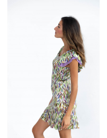Vestido Corto Estampado BMB & Co.