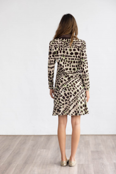 Vestido Camisero Animal Print BMB & Co.