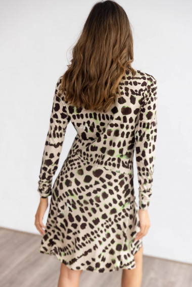 Vestido Camisero Animal Print BMB & Co.