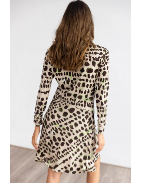 Vestido Camisero Animal Print BMB & Co.