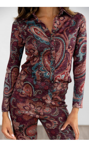 Camisa Print Lurex BMB & Co.