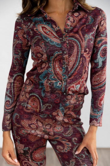 Camisa Print Lurex BMB & Co.