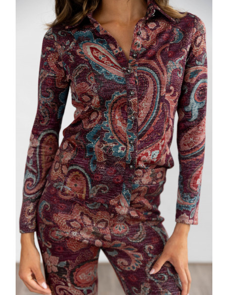 Camisa Print Lurex BMB & Co.