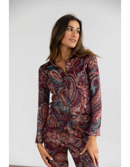 Camisa Print Lurex BMB & Co.