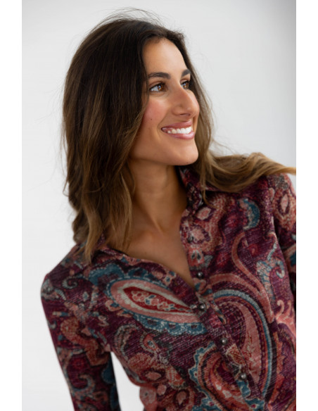 Camisa Print Lurex BMB & Co.