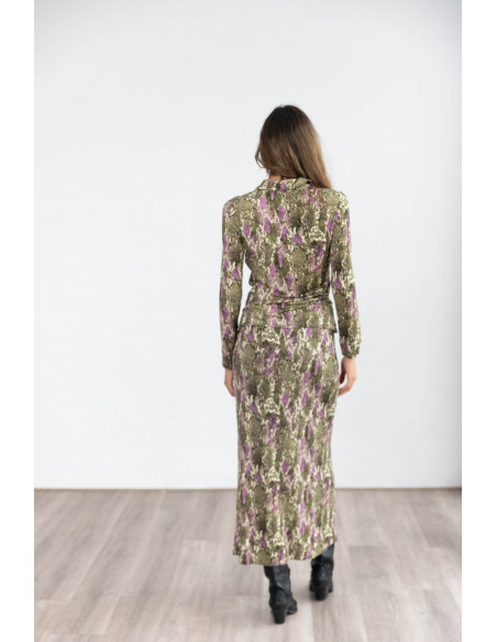 Falda Midi Estampada BMB & Co.