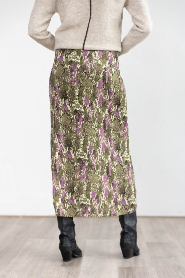 Falda Midi Estampada BMB & Co.