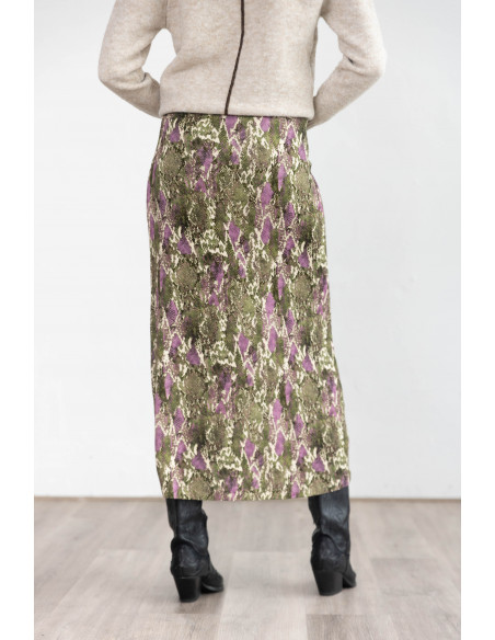 Falda Midi Estampada BMB & Co.