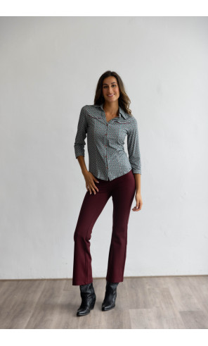 Pantalón Flare Granate BMB & Co.
