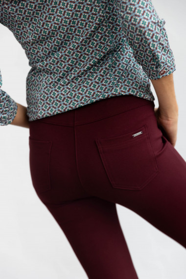 Pantalón Flare Granate BMB & Co.