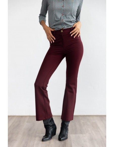 Pantalón Flare Granate BMB & Co.