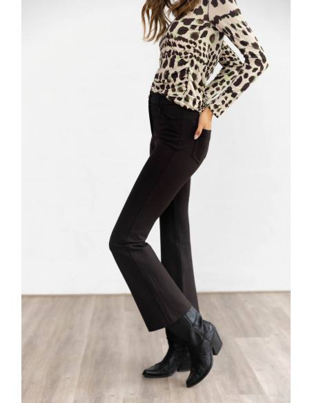 Pantalón Flare Chocolate BMB & Co.
