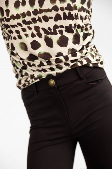 Pantalón Flare Chocolate BMB & Co.