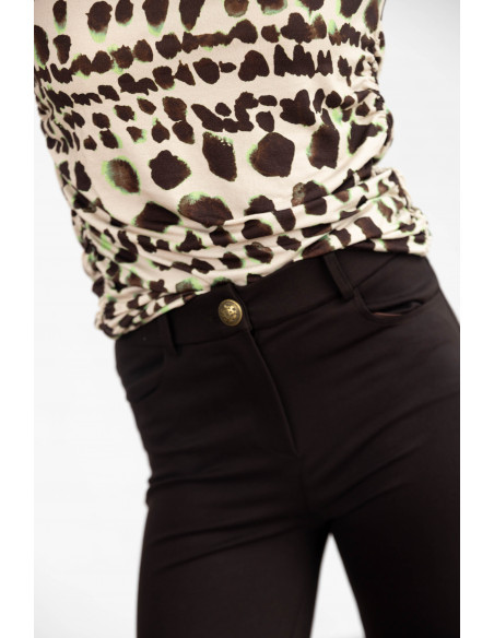 Pantalón Flare Chocolate BMB & Co.
