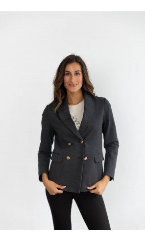 Blazer Gris Cruzada Extra Comfort BMB & Co.