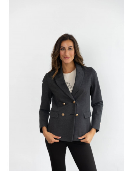 Blazer Gris Cruzada Extra Comfort BMB & Co.