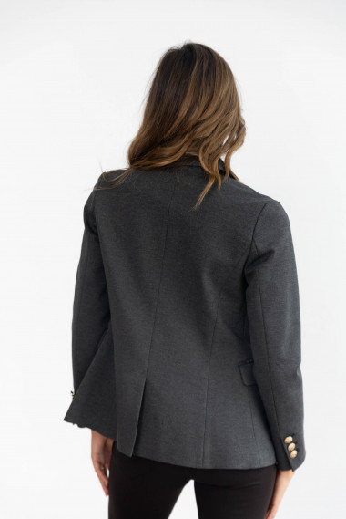 Blazer Gris Cruzada Extra Comfort BMB & Co.