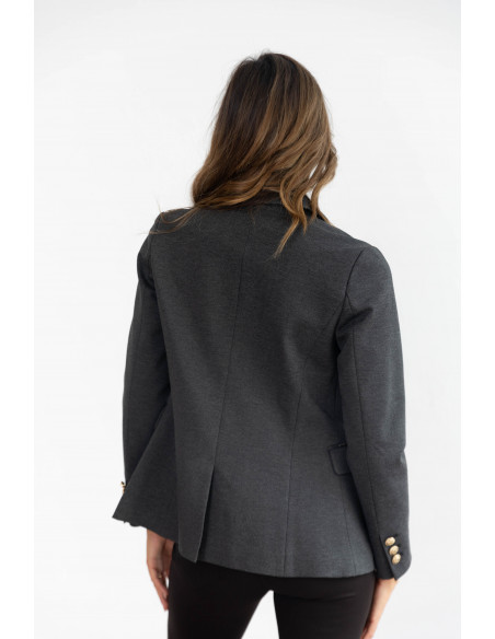 Blazer Gris Cruzada Extra Comfort BMB & Co.