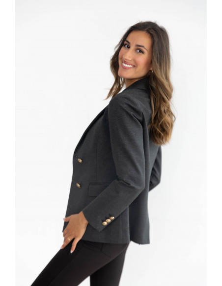 Blazer Gris Cruzada Extra Comfort BMB & Co.