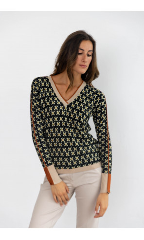 Jersey Fino Floral BMB & Co.