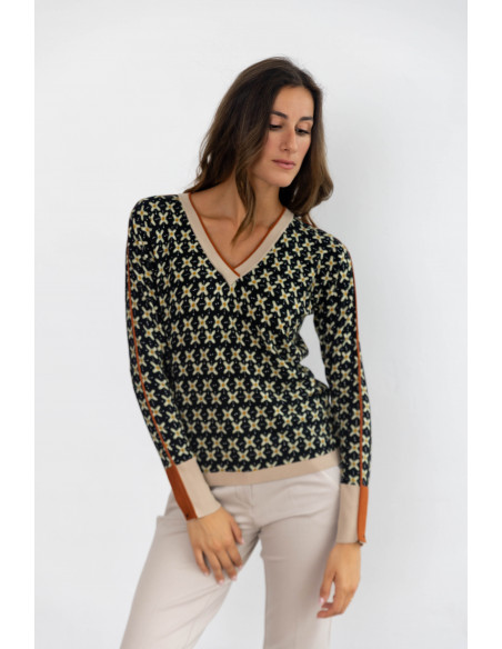 Jersey Fino Floral BMB & Co.
