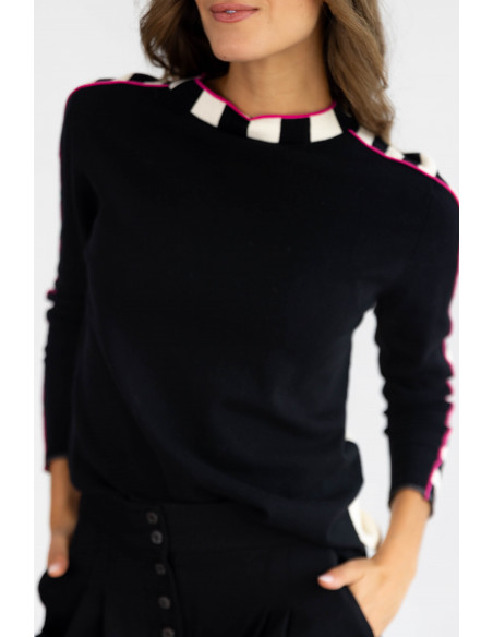 Jersey Algodón Con Rayas BMB & Co.
