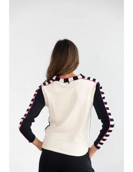 Jersey Algodón Con Rayas BMB & Co.