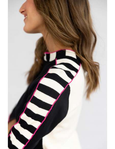 Jersey Algodón Con Rayas BMB & Co.