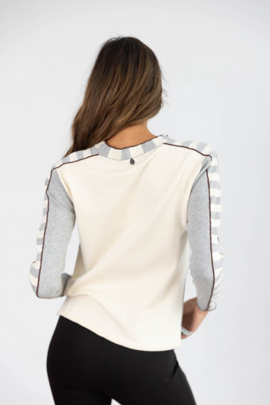 Jersey Algodón Con Rayas BMB & Co.
