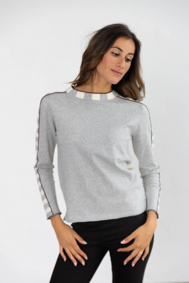 Jersey Algodón Con Rayas BMB & Co.
