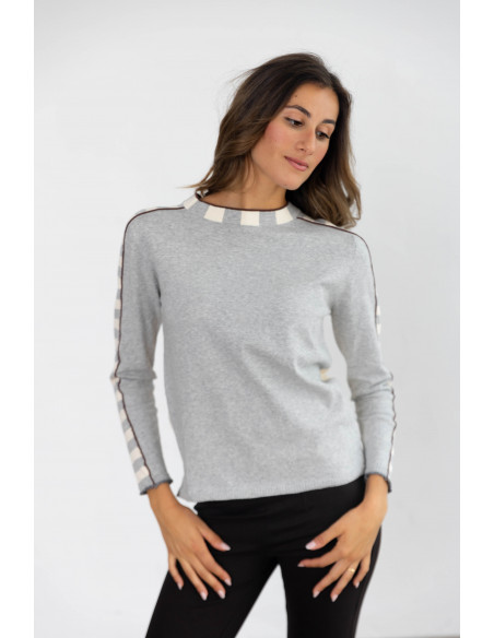 Jersey Algodón Con Rayas BMB & Co.