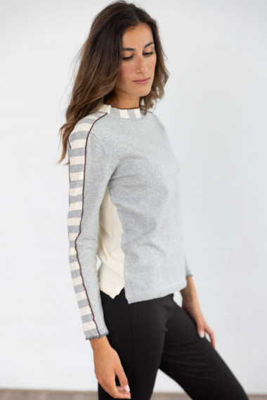 Jersey Algodón Con Rayas BMB & Co.