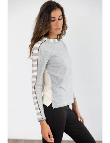Jersey Algodón Con Rayas BMB & Co.