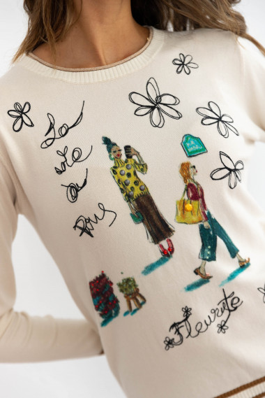 Jersey Fino Con Grafica Original BMB & Co.