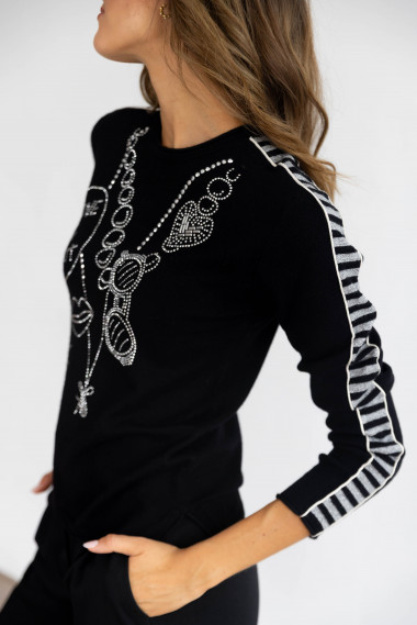 Jersey Negro Tachas BMB & Co.